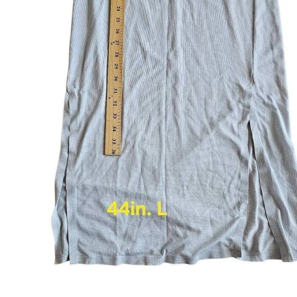 Lululemon gray Racerback jersey Maxi tank dress fits S/M - Picture 5 of 9